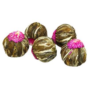 出水芙蓉花茶500g工艺花茶球钟爱一生双龙戏珠泡水开花抖音网红茶