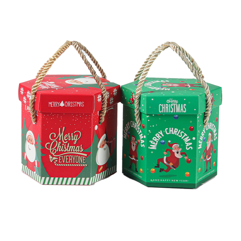平安夜苹果盒圣诞节礼品袋礼盒平安果包装盒创意小礼物糖果空盒子