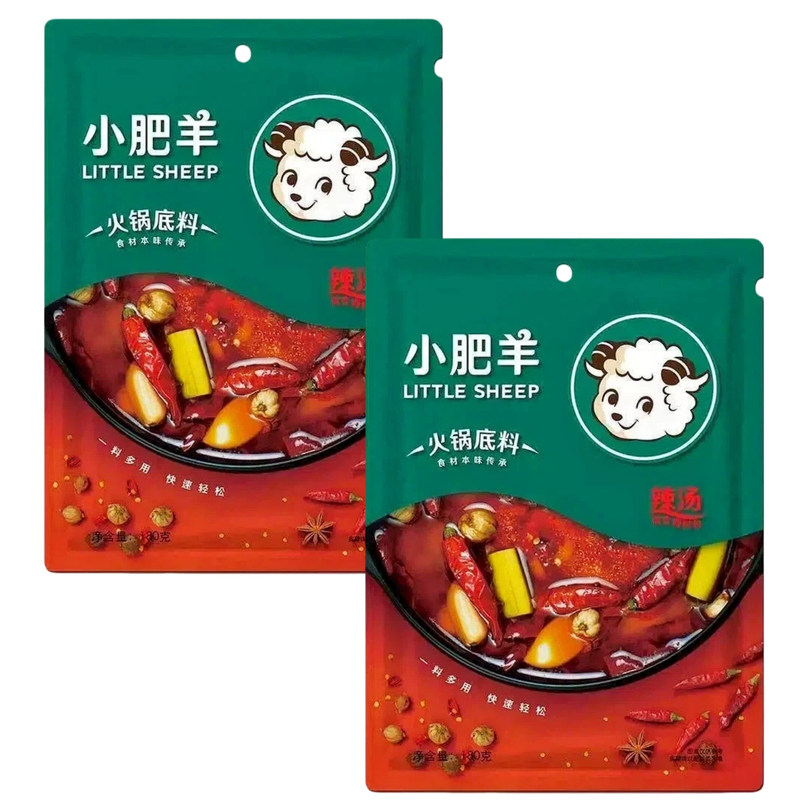小肥羊火锅底料辣汤180g清汤160g