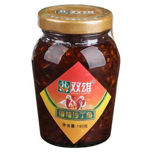 包邮香辣沙丁鱼瓶装拌饭拌面酱下饭酒菜麻辣椒鱼仔即食小银鱼干