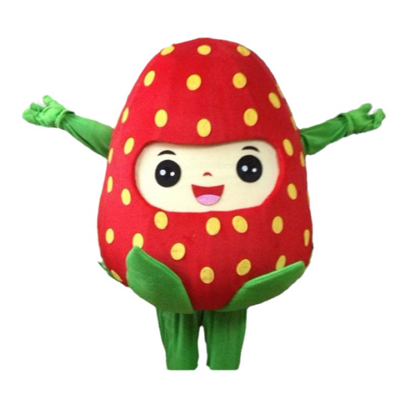 草莓服饰西瓜红色苹果卡通人偶