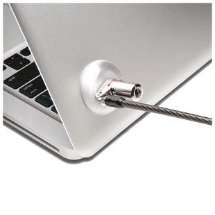 美国Kensington无锁孔电脑装防盗电脑锁MacBook Air电脑锁口开学季校舍轻薄本无锁孔电脑安全保护