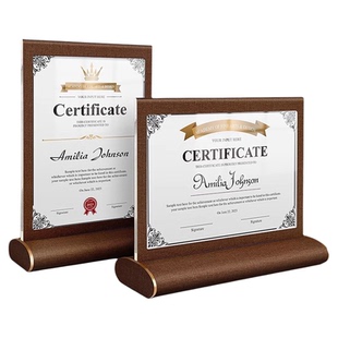 a4奖状展示框荣誉证书相框专利证框架结业获奖授权书聘书高级外壳证件打印企业任命定制优秀员工毕业颁奖裱框