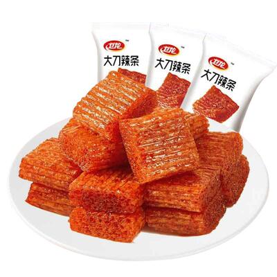 卫龙大刀肉辣条零食休闲零食