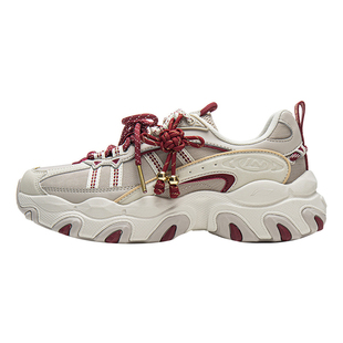 李宁猫爪LITE 3休闲鞋2026年新款增高老爹鞋缓震运动鞋AGCW004