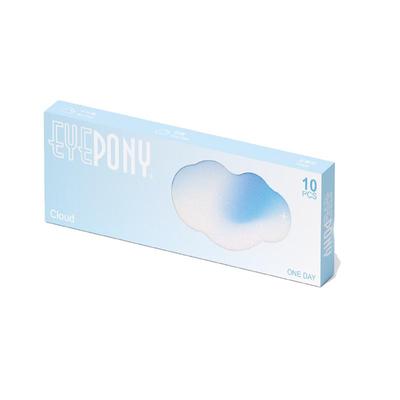 EYEPONY美瞳云日抛落日情书云朵懒懒云边湖畔隐形眼镜无锁边10片
