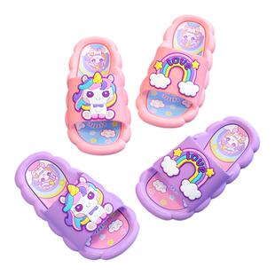 女童拖鞋2024夏季新款室内防滑小女孩宝宝沙滩儿童托拖鞋女宝户外