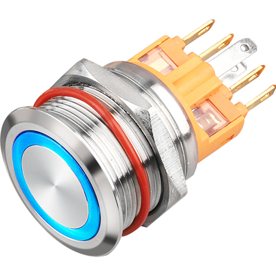 大电流按钮开关蓝波7A