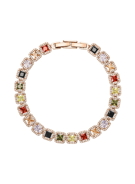 SHINE萱子优雅璀璨方糖手链