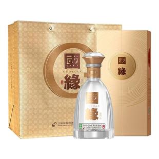 今世缘国缘对开五代500ml*4瓶42度白酒送礼佳品纯粮商务酒水整箱