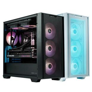 华硕追影A21 台式电脑主机MATX中塔侧透机箱电源套装兼容4090显卡