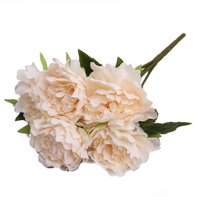 香槟色婚礼吊顶装饰花