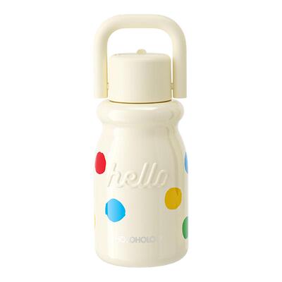 holoholo小奶杯波点保温咖啡杯