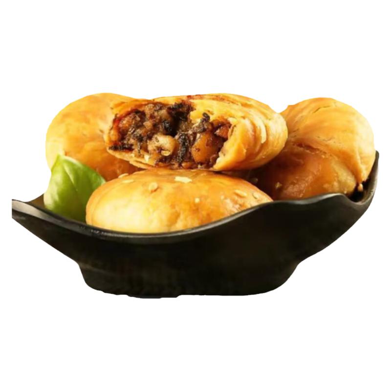 黄山烧饼糕点梅干菜烧饼早餐