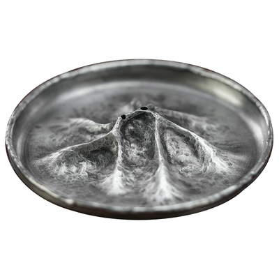 斑锡龙纯锡一修作品山见香插