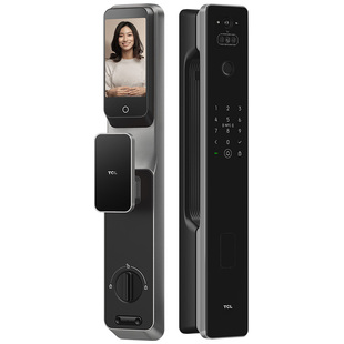 TCL智能门锁人脸智能锁智慧监控猫眼抓拍电子锁入户门指纹k7gplus
