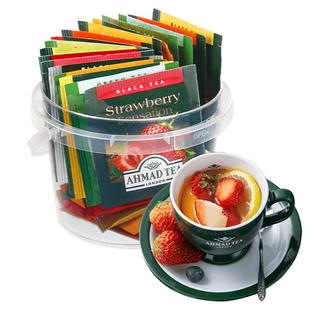 AHMAD TEA亚曼缤纷茶桶18味水果袋泡红茶办公室女生养生花茶18包