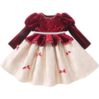 【心动圣诞夜】氛围感丝绒公主裙