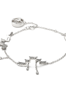 南风歌原创设计手链纯银情侣气质