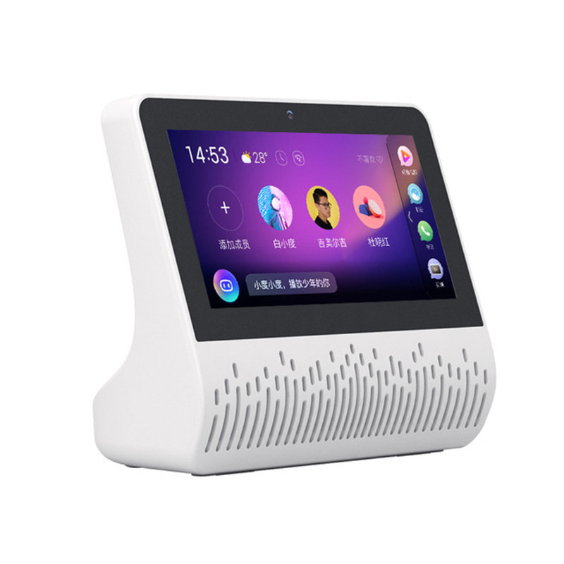 小度在家X6智能屏蓝牙音箱人工人工语音助手WIFI智能家居全屏家用
