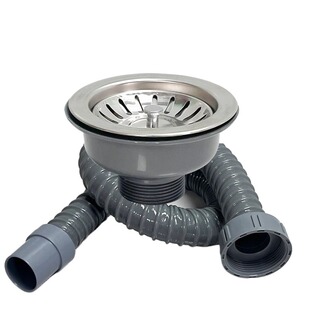 老式菜盆水槽下水器套装110厨房单槽洗碗池下水水管拖把池陶瓷