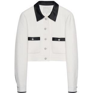 REVAN芮范设计师款高级感钻扣小香风外套RN70105246