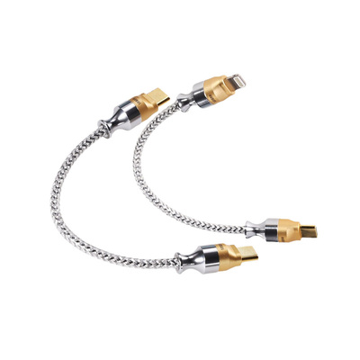 DDHIFI安卓苹果纯银音频线