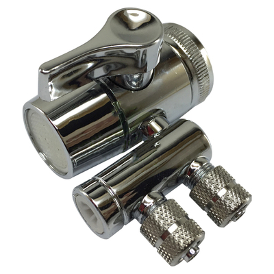 原装科士威hexagon ws-4820净水器水机双向切换阀龙头分水器