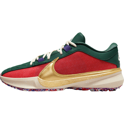 Nike/耐克正品Zoom Freak 5男士运动系带复古篮球鞋DZ2944-600