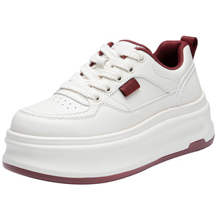 大东厚底增高小白鞋女款2026新款秋冬鞋子女鞋百搭运动休闲板鞋女