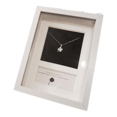 定制打印7寸照片四叶草项链aname