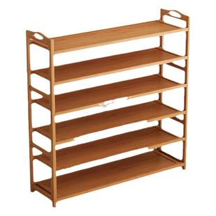 鞋架家用门口多层简易实木小窄宿舍收纳防尘入门新款2022爆款鞋柜