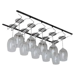 红酒架子酒杯架倒挂不锈钢轻奢高档摆件高脚杯置物架酒柜悬挂高端