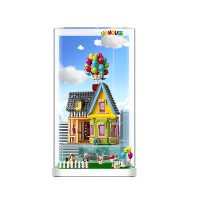 适用乐高43217飞屋环游记展示盒