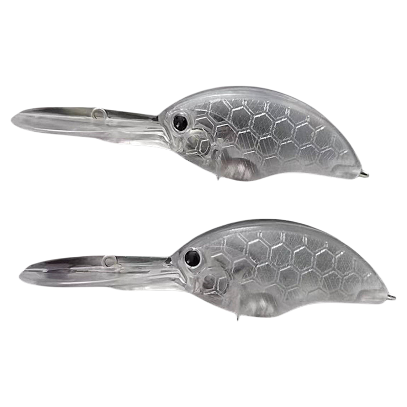 日本OSP摇滚路亚饵空白胚体9cm/10g 长舌深潜摇滚胖子DIY空白本体