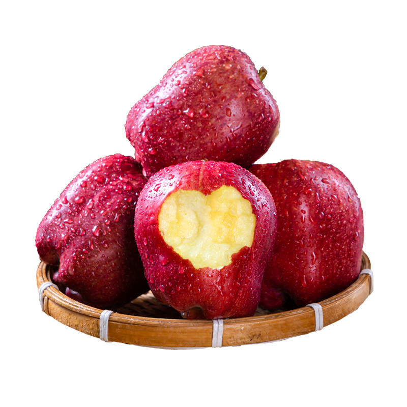 甘肃天水花牛苹果新鲜水果圣诞平安果当季正宗红蛇粉面丑果整箱10