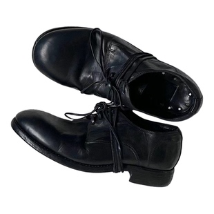 UTIMUS水洗马皮德比真皮大底布莱克圆头做旧手工992百搭休闲皮鞋