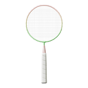 特步儿童小学生羽毛球拍正品旗舰幼儿专用碳素初学者训练双拍套装