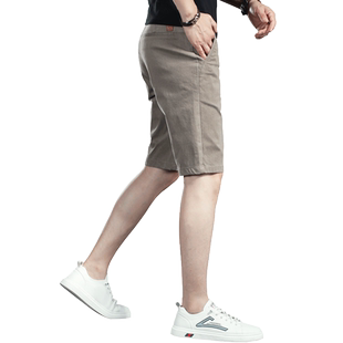 罗蒙男士五分短裤男款爆款2026新款直筒中裤纯棉休闲裤夏季裤子男