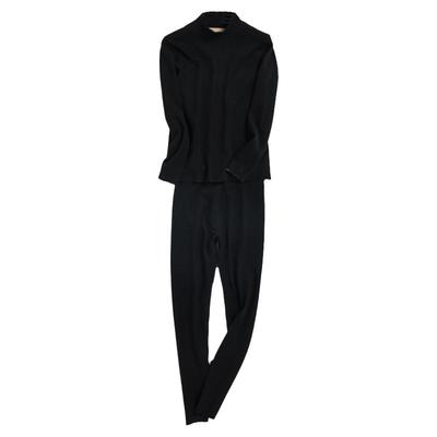 德绒保暖套装中高领女士无痕发热