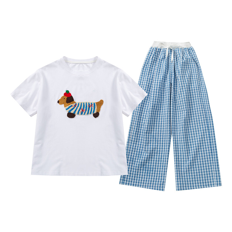 【热销榜阔腿裤套装】夏装新品