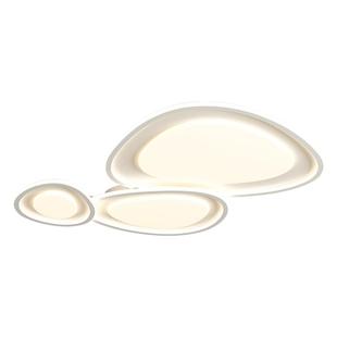 箭牌客厅灯简约现代2026新款鹅卵石吸顶灯奶油风中山灯具全屋套餐