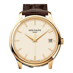 中古款9.5新百达翡丽古典18K黄金39mm自动机械男士手表5227J-001