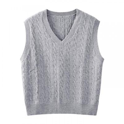 V领毛衣马甲女秋季2025新款