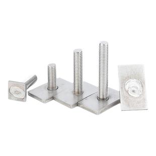 固万基304不锈钢T型轨道螺丝螺栓异形长方形定做焊接螺钉M6M8M10