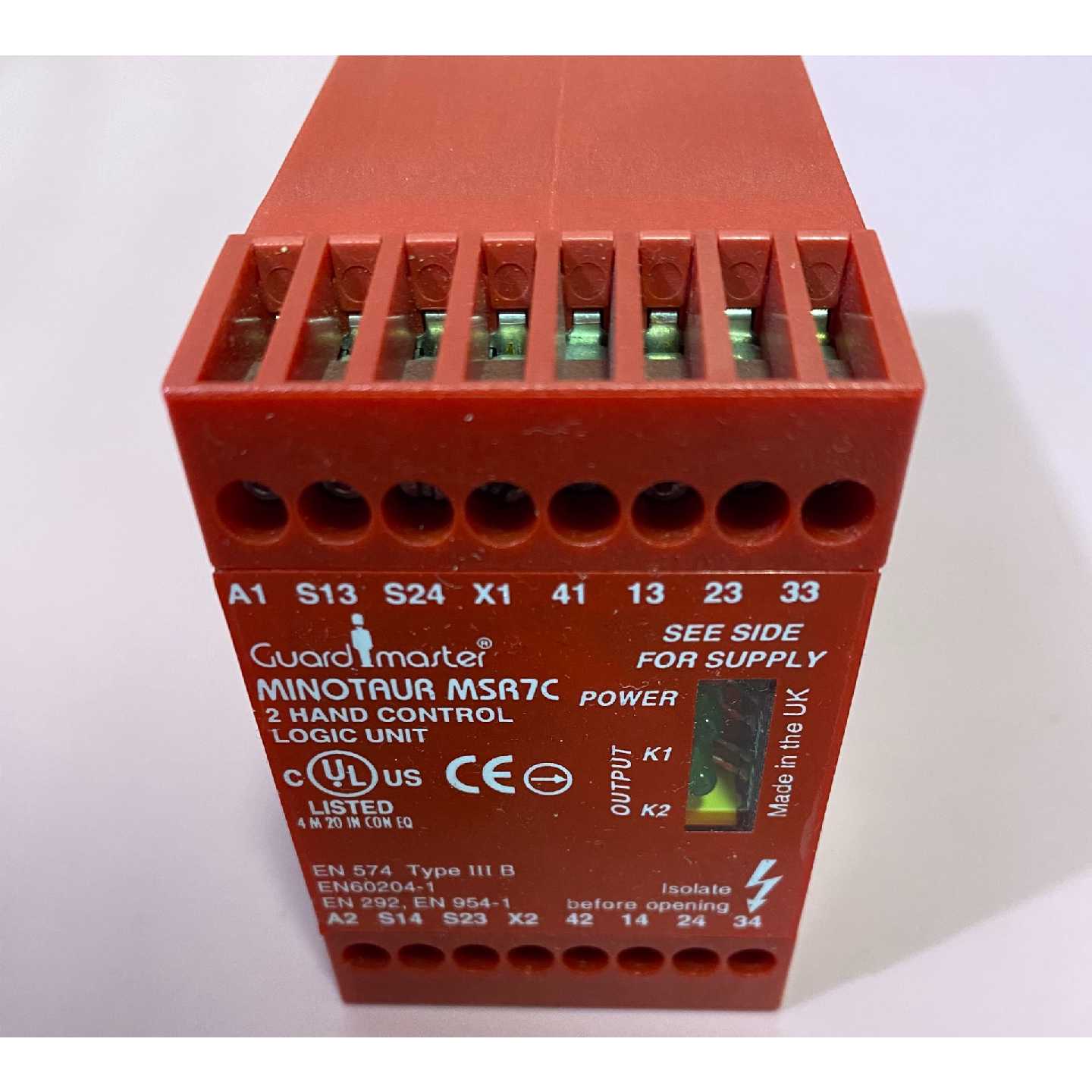 议价-AB MSR7C安全继电器440R-D23025!
