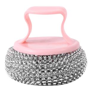 厨房长柄洗锅刷洗碗清洁刷子家用大号不锈钢钢丝球洗碗锅刷锅神器