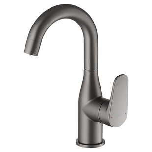 恒洁洗漱台水龙头冷热双控面盆卫生间卫浴台上盆弯管旋转龙头938