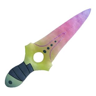 CSGO 毛绒刀抱枕周边爪子刀巨型骷髅渐变靠枕反恐精英CS完美世界