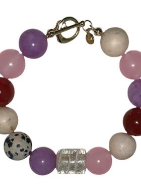 waki串珠首饰莓果冰激凌手链